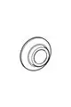 HANSA-Rosette-HANSADESIGNO-d-55-mm-Chrom-59913443 gallery number 1